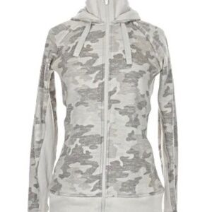 Athleta full zip camo hoodie